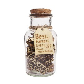 Fathers Funny Gifts for Dad Husband Him from Daughter Son Kids Wife -Funny decorative bottle- Stocking Stuffers for Christmas Xmas,Birthday, Anniversary Gag Presents Ideas for PaPa Step Dad