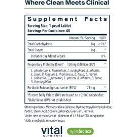 Hyperbiotics Vital Nutrients Pro-15 Pre + Probiotic | 15 Strains| Supports Occas