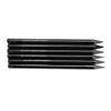 SIQITECHUK 6pcs Woodless Black Graphite Pencils Set Charcoal Sketch Pencils