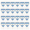 AK Giftshop Argentina Flags Party Food Sticks Picks Cupcakes Decorations