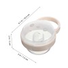 Abaodam 3pcs Baby Pacifier Case Holder for Travel Storage Container