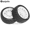 Chanjorlin 1/10 RC On Road Racing Tires and Wheels 12mm