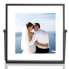 Lawrence FRAMES 4 x 4-inch Metal Picture Frame, Black