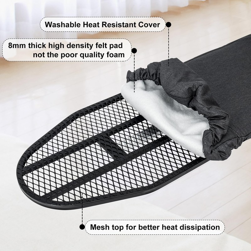 Duwee 12"×36" Wall Mounted Ironing Board,Folding Ironing Board Cabinet with