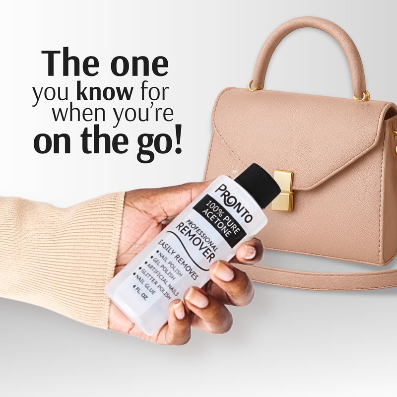 Pronto 100% Acetone Gel Nail Polish Remover - Gel Polish