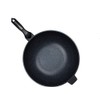 Ceramic Marble Coated Cast Aluminium Non Stick Wok 34 cm