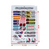 Kungfu Graphics Racing Sponsor Logo Micro Decal Sheet