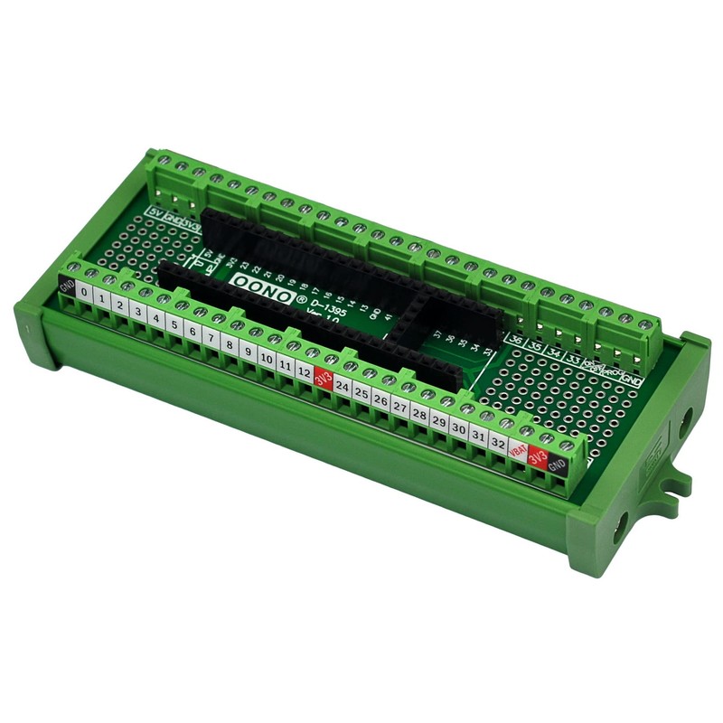 Terminal Block Breakout Board Module for Teensy 4.1, Screw Mount