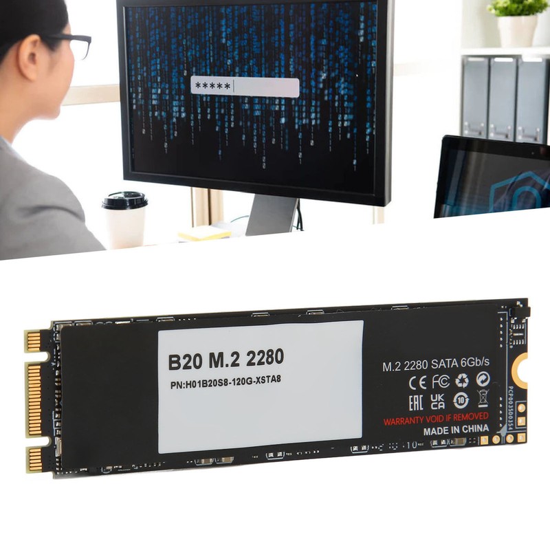 M.2 2280 SATA SSD 6Gb/s SATA III 3D TLC NAND
