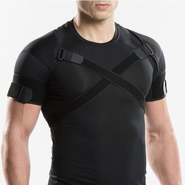 Sports Shoulder Support, For Both Shoulders, Thermal, Relieves Stiff Shoulders, 40 Shoulders, 50 Shoulders, Dislocation, Adjustable, Shoulder Sleeve, Shoulder Support, Men's, Women's, Shoulder Pads
