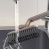 AIXXCUVQ Durable Crevice Cleaning Brush with Comfortable Grip Rotating Crevice