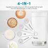 AROMA® 4-in-1 Cold & Warm Milk Frother and Steamer with