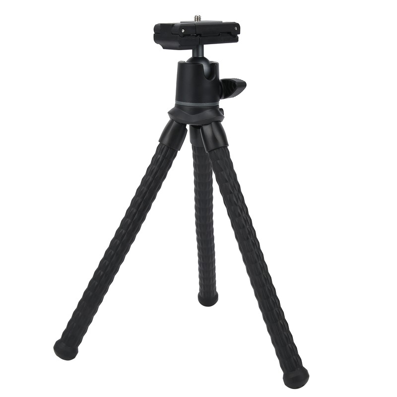 TELESIN Portable Tripod Stand Flexible Desktop 360° Ball Head Tripod