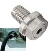 Piggyback Oil Drain Plug Stainless Steel Oversize Self Tapping Oil