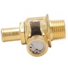 F110N Engine Oil Drain Valve with LC‑10 Lever Clip 3/8‑18
