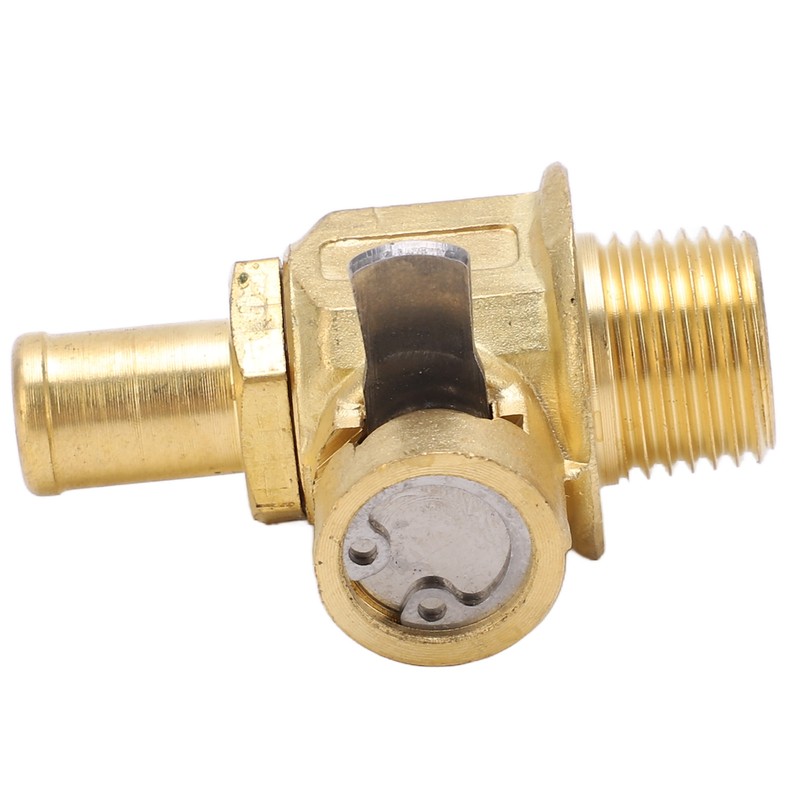 F110N Engine Oil Drain Valve with LC‑10 Lever Clip 3/8‑18