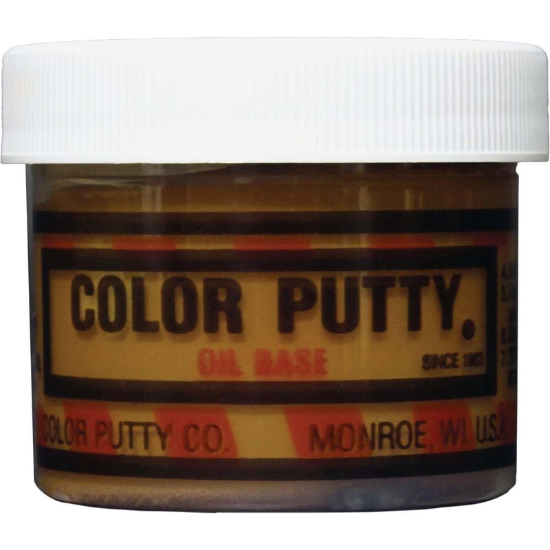 Color Putty 136 3.68oz Oil Based Wood Filler Putty -