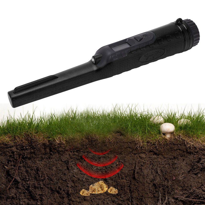 Metal Detector Pinpointer 3 Alarm Modes High Sensitivity Waterproof Handheld