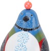 Resin Bird Wind Chime Resin Wood Hand Painted Delightful Melody