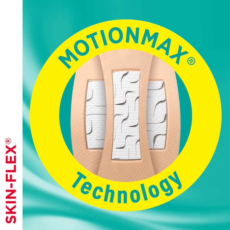 Band-Aid Brand Skin-Flex Adhesive Flexible Wound Covers for First Aid