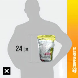 Colágeno Hidrolizado 43 Supplements | 500g | 50 Porciones | Con Biotina, Ácido Hialurónico y Vitamina C | Piel, Articulaciones y Cabello | Sin Sabor