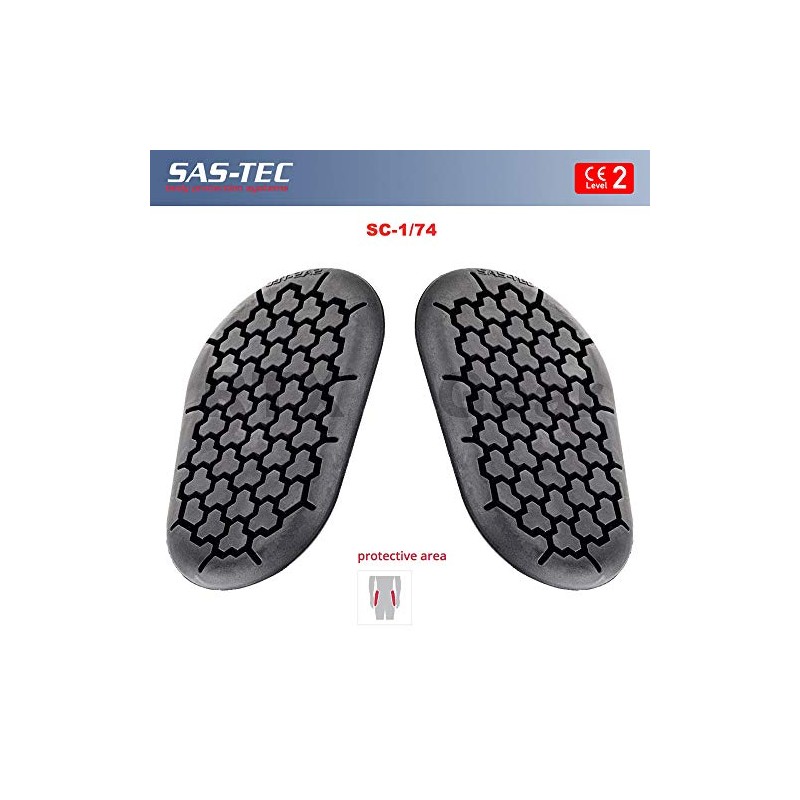 RTX Leathers SAS-TEC Viscoelastic 3D Memory Foam Honey Comb Motorcycle