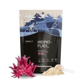 QUENUT - Hydro-Fuel Carbohidratos Simples en Polvo, 675g (15 Porciones) - Electrolitos y Cafeína, Suplemento Alimenticio para Energía Instantánea (Jamaica)