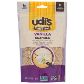 Udis Gluten Free Vanilla Granola, 12 Ounce - 6 per case.