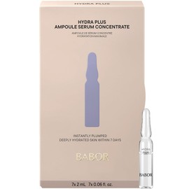 Babor Hydra Plus, Serum Ampoules for the Face, with Hyaluronic Acid for Intense Moisture, Vegan Formula, Ampoule Concentrates, 7 x 2 ml