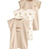 NEXT 100% Cotton Baby Romper, Neutral Hamish, 6-9 months