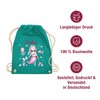 Geschenk mit Namen personalisiert by Shirtracer - Gym Bag Backpack
