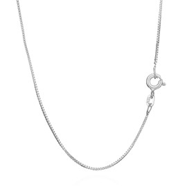 NKlaus Genuine 925 Sterling Silver Venetian Chain 0.70 mm Wide, Sterling Silver, No Gemstone