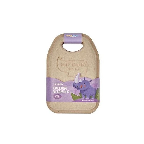 Minimax Jungle Calcium Vitamin D 1 container (60 gummies) /