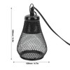 Reptile Heat Lamp Guard Protection Iron Anti Scald Reptile Lampshades