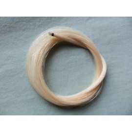 Unbranded Finest Grade Narural White 32 Inch Violin Bow Hair  Mongolian Mare tied on 1 end