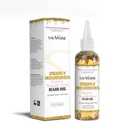 Organic Rosemary & Fenugreek Herbal Hair Oil for Hair Growth, For Natural Hair & Scalp Treatment for All Hair Types, Women & Men