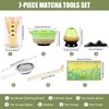 7Pcs Japanese Matcha Tea Set Matcha Making Starter Kit with