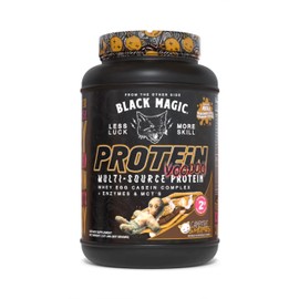 Black Magic Multi-Source Protein - Campfire Smores - 2LB - 23g Protein - Whey, Egg Albumin Enzymes, Micellar Casein & MCTs