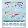 Dccdllo Progressive Reading Glasses Blue Light Blocking Fashion Square Reader