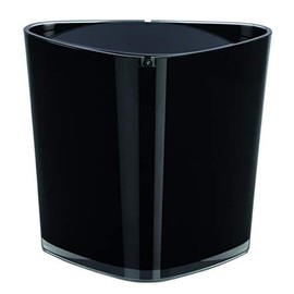 Spirella Trix Acrylic Bin, Black