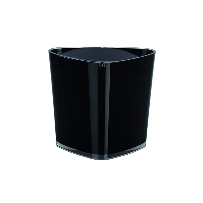 Spirella Trix Acrylic Bin, Black