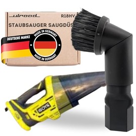 Furniture Brush Coarse Compatible with Ryobi 18 V One+ Handheld Vacuum Cleaner Nozzle I R18HV Attachment RAK04FC 5132005358 R18HV-0