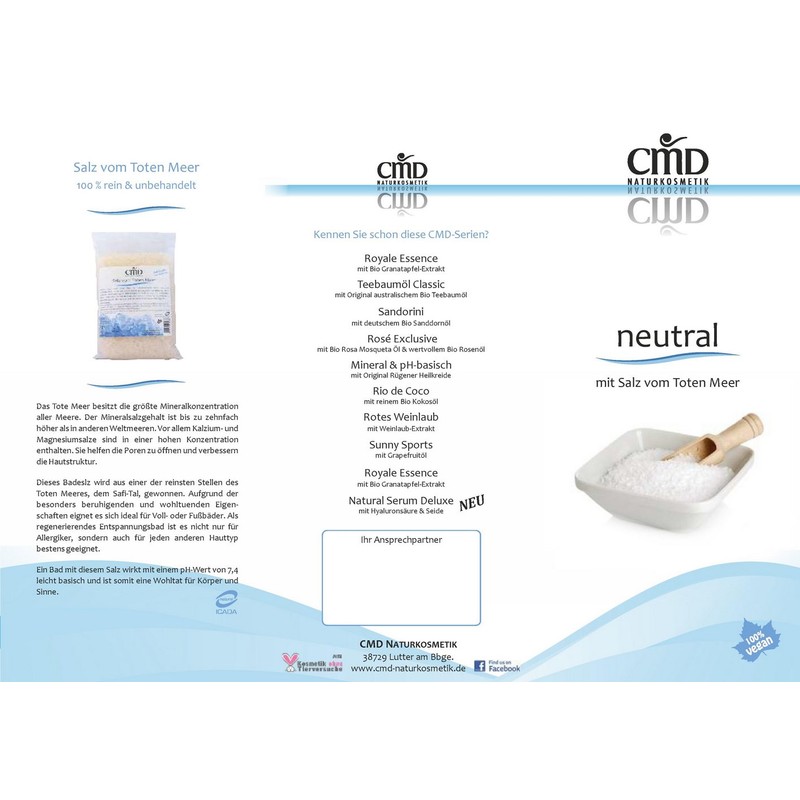 Bath Salt from the Dead Sea CMD