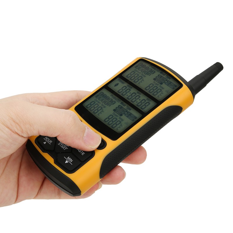 Dual Probe Wireless Transmission BBQ Thermometer Food Thermometer Kitchen Cooking