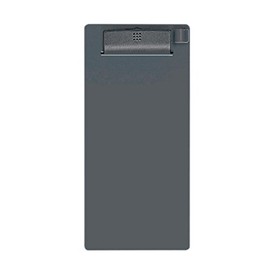 コクヨ クリップボード E A5変形 110×235mm 短辺とじ ダークグレー ヨハ-61DM