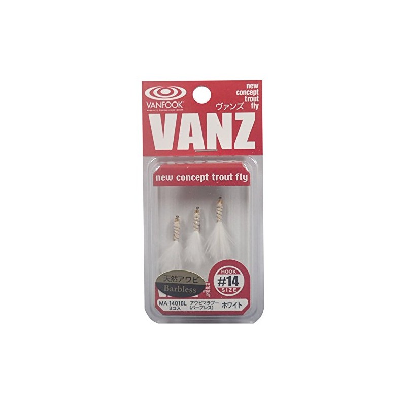 VANFOOK MA-1401BL #14 Abalone Maraboo (Barbless)