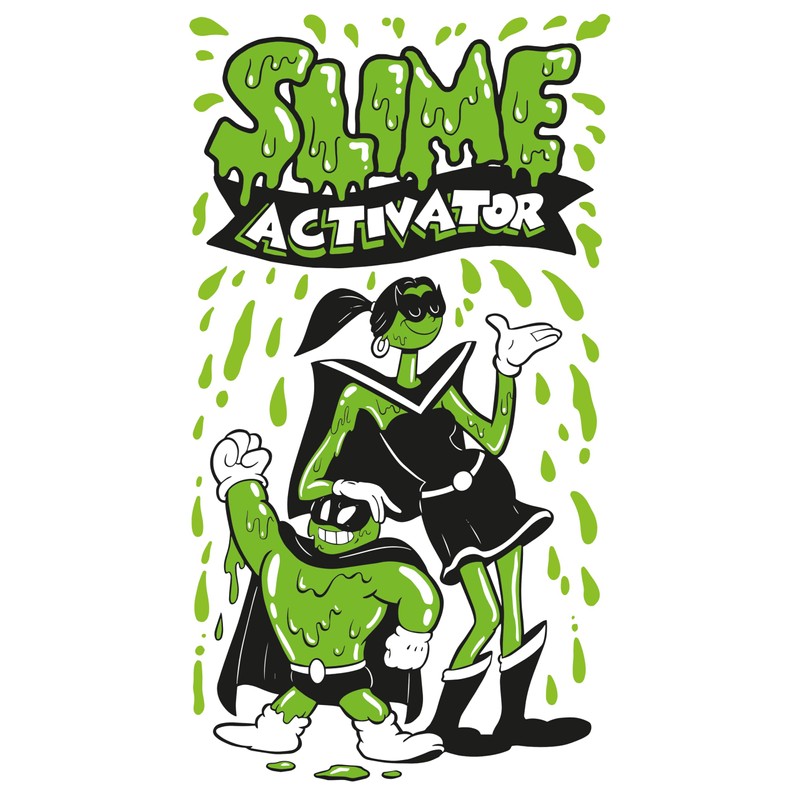 Slime Activator 100ml | Mix with PVA glue to create