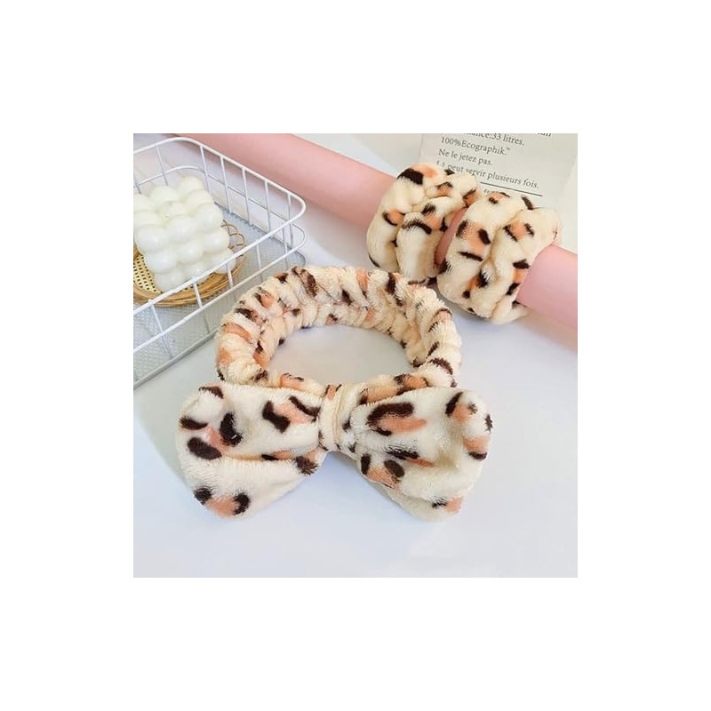 OWITER Skincare Headband and Wristbands Make Up Headband Wrist Bands
