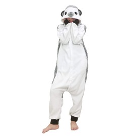 Lifeye Unisex Hedgehog Pajamas Adult Animal Cosplay Costume Gray