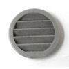 2.5" Round Plastic Louver Soffit Air Vent Reptile Screen Grille